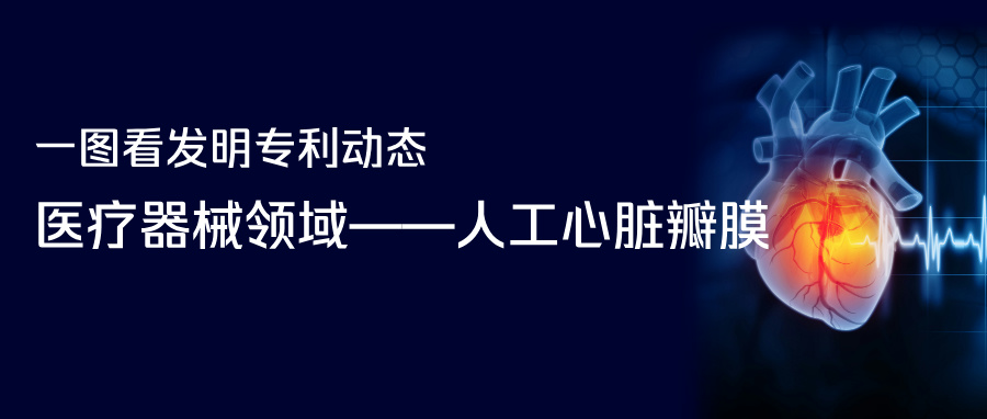 一圖看發(fā)明專利動態(tài)｜醫(yī)療器械領(lǐng)域——人工心臟瓣膜